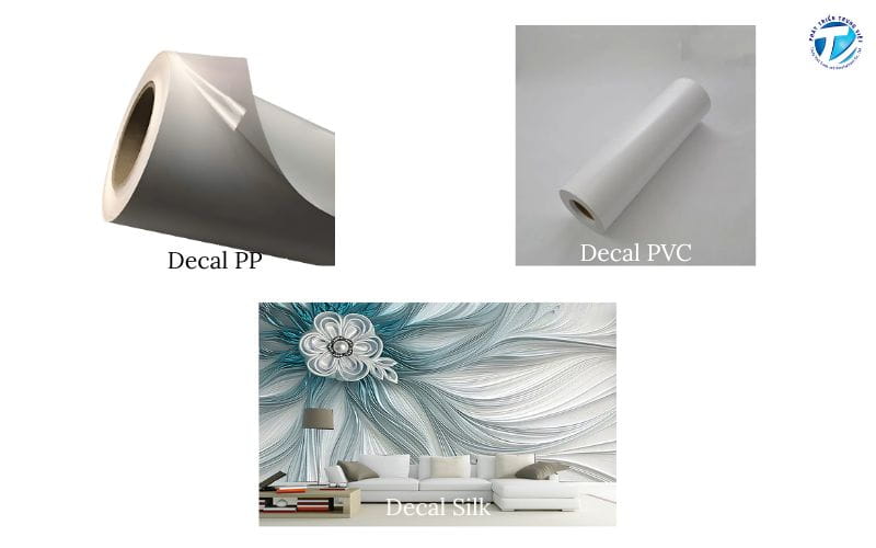 Lựa chọn chất liệu decal dán tường khổ lớn phù hợp